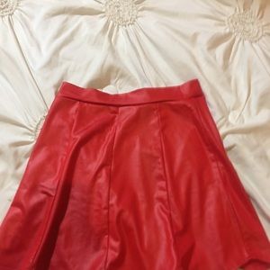 Red Pencil Skirt